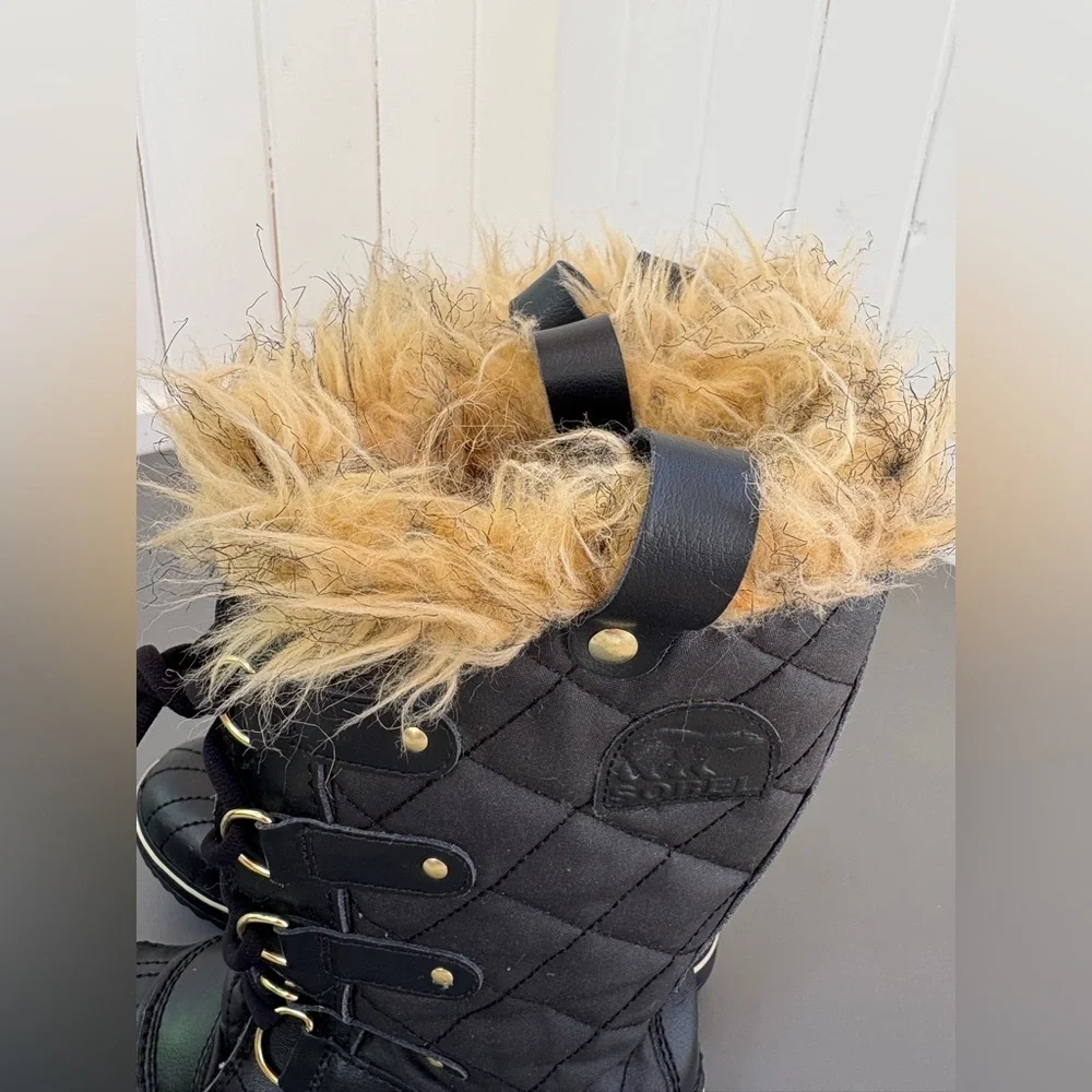 Sorel Tofino II Waterproof Winter Boots – Faux Fur Lined – Size 9.5